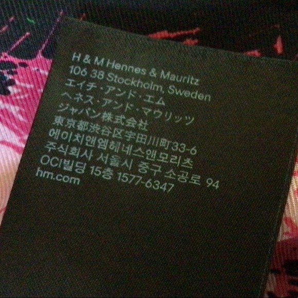 KENZO X H&M Scarf 79cmX79cm - Picture 4 of 6